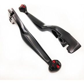 SMT-Chrome Brake Clutch Skull Hand Lever Compatible With Honda Shadow 600 750 1100 Magna 750 [B00RUE5CUW] in Kuwait