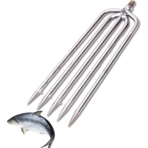 Taidda- 8Mm Thread Fishing Spear, Universal Matching Fishing Gig, 21X6.5X1.2Cm Frog Salmon for EEL Fish