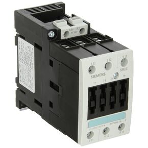 Siemens 3RT10 35-1BB40 Motor Contactor, 3 Poles, Screw Terminals, S2 Frame Size, 24V DC Coil Voltage