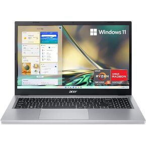 acer Newest Aspire Slim Laptop, 15.6" Full HD IPS Display, AMD Ryze 7 5700U Processor(Up to 4.3GHz), AMD Radeon Graphics, 16GB LPDDR5 RAM, 1TB NVMe SSD, Wi-Fi 5, Windows 11 Home