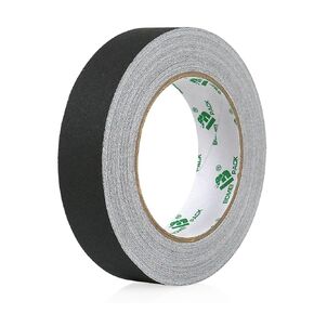 BOMEI PACK Brown Gaffer Tape, Matte Non-Reflective, 1inch x 30yds No Residue Hand Tear Self-Adhesive Gaffer Tape for Labeling, Cable, Stage, Photo Studio, Painters and Duct Repair, 1 Pack
