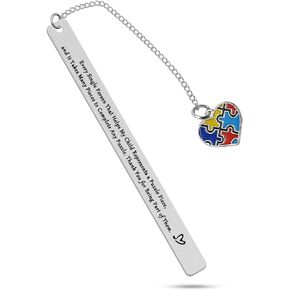 Autism Awareness Gift Autism Awareness Bookmarks Thank You Gifts for Autistic Teacher Autism Puzzle Piece Gift Therapist Appreciation Gift Therapist Gift Therapist Birthday Gift