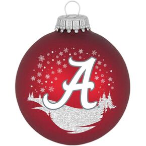 Alabama Glass Ornament