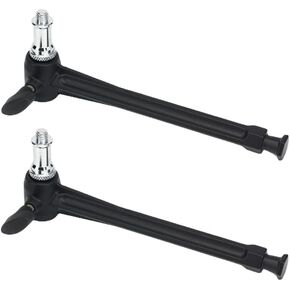 6 Inch Extension Arm with Spigot for Super Clamp - Versatile and Sturdy Photography Accessory for Enhanced Equipment Mounting(2 Pack)