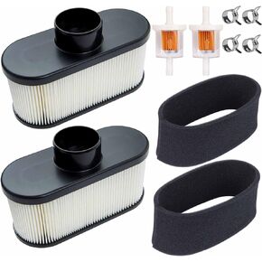 2 Pack 11013-7047 Air Filter with Pre Filter - for Kawasaki FR651V FR691V FR730V Engine Hustler Husqvarna Gravely Lawn Mower Tractor Air Filter