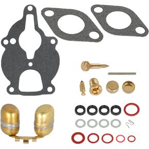 Carburetor Repair Kit Float Replacement for Wisconsin VH4D VHD TJD Replaces LQ39 E27 for Clark Bobcat 632 722 732 for Ford Engine 1498 13805 G36