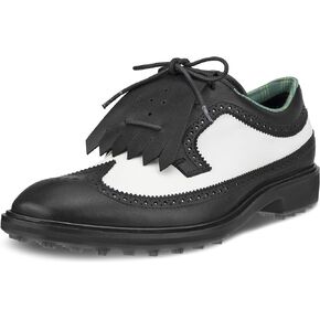 ECCO Men's Classic Hybrid Wing Tip Water Resistant Golf Shoe