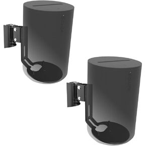 Wall Mount Bracket for Sonos Era 100 Speaker (Swivel and Tilt,Sturdy Metal,Enduring paint finish,Easy to intall,Compatible with Sonos Era 100,Single pc,Black)