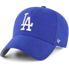 47 Los Angeles Dodgers Kids Hat Boys Girls (4-7 Years) Basic MVP Adjustable Cap, Royal Blue in Kuwait