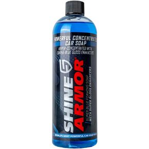 SHINE ARMOR Car Wash Soap for Foam Cannon Pressure Washer Foam Gun Car Wash Brush Mitt | Car Detailing & Cleaning Supplies Safe on Car Wax Ceramic Coating Car Polish Windshield | Car Shampoo 16 Fl Oz