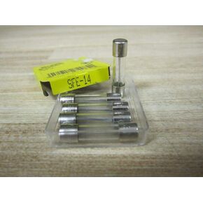 14 Amp Rating, 32 V AC, Bussmann SFE-14, Fast Acting Style Automotive Fuse, 1-1/16" Long, Littlefuse 307014 (5 Pack)