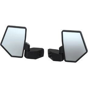 Polaris Side View UTV Mirrors, Pair, for Specific RANGER 570, SP 570, 1000, CREW 1000, XP 1000 and Pro XD Full-Size, Mid-Size Models and More, Adjustable, Door Mounted, Excellent Visibility - 2889241