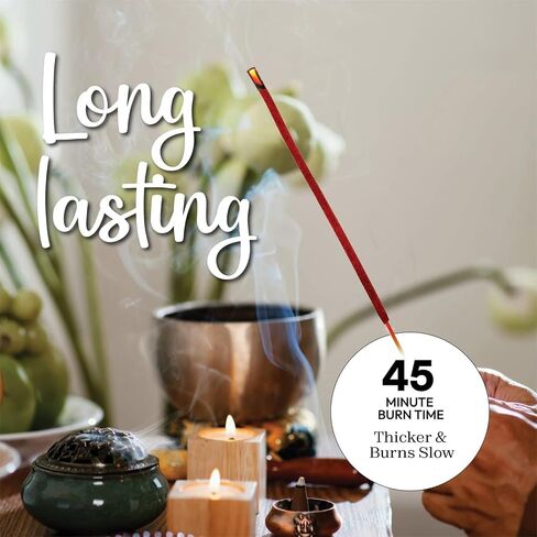 White Copal Incense Sticks Mexico - (40+ Sticks) Thick, Natural Resin Incense & Clean Charcoal Free Made from Upcycled Flowers | Sweet Smelling Spiritual Incense for Purification (Incienso De Copal) in Saudi Arabia