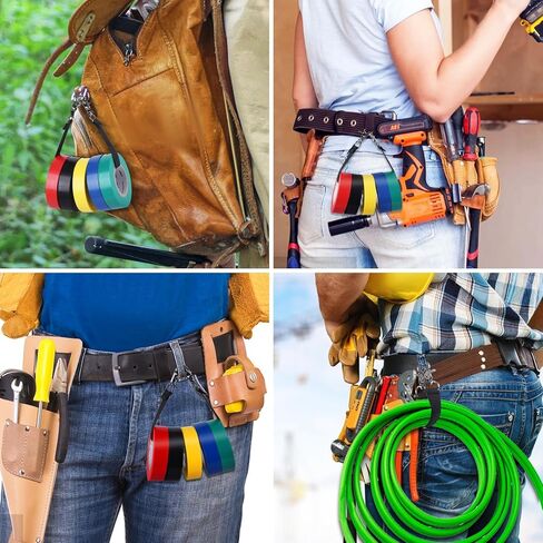 حزام حامل الشريط الكهربائي، حامل قياس لحزام أدوات حزام الشريط، حقيبة الظهر للأداة، مشغل خطاف، سلسلة حامل شريط كهربائي لبناء صندوق الأدوات وحقيبة الحقيبة in Kuwait