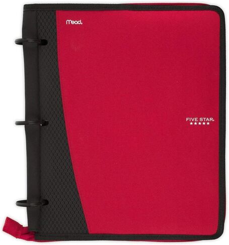 Five Star Flex Hybrid NoteBinder, 1 Inch Ring Binder, Notebook and Binder All-in-One, Teal (73420) in Saudi Arabia