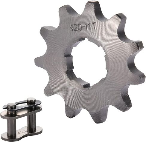 GOOFIT 17mm Front Sprocket for Motorcycle ATV Dirt bike (420-10T) in Saudi Arabia
