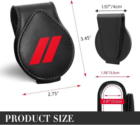 Sunglasses Holder Suit for Chevy Camaro RS Accessories, Leather Magnetic Glasses Mount Holder Eyeglasses Sunglasses Clip Visor Accessories for Chevy RS Owners in Saudi Arabia