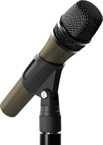 مجموعة محطات البث Tascam Mixcast 4 مع سماعات الرأس، والميكروفونات الديناميكية، وحوامل ميكروفون ذراع سطح المكتب، وحوامل الصدمات، ومرشحات البوب، وكابلات XLR (7 عناصر) in Kuwait