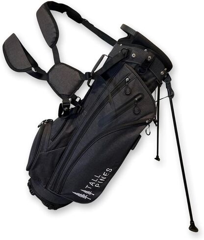 Tall Pines Golf Premium Canvas Hybrid Cart/Carry Stand Bag with Golf Accessories Bundle in Saudi Arabia
