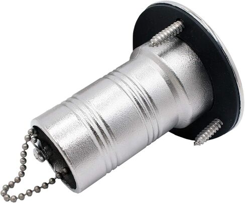 Yanyu 1-1/2 بوصة (38 مم) ملء سطح القارب المائي/حشو الوجه ومفتاح أقل غطاء بحري 316 من الفولاذ المقاوم للصدأ قافلة اليخوت مع براغي، حلقة دائرية احتياطية وحشية مطاطية in Kuwait