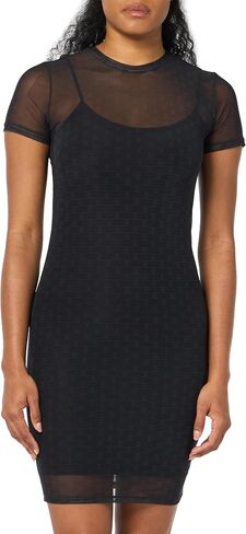 HUGO Women's Short Mesh T-Shirt Dress in Saudi Arabia