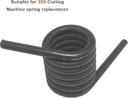 Replace Metal Heavy Duty Torsion Spring Cutting-Off Machine Spare Part,Replacement Spring for Wringer,Cutting Machine Accessories(350 Cutting Machine Spring) 2pk in Kuwait
