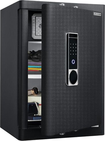 Large Safe Box,4.2 Cubic Feet Home Safes with Fireproof Waterproof Safe Bag,27.6in Big Security Vault with Electronic Keypad Digital Lock for Home Office Hotel use in Saudi Arabia