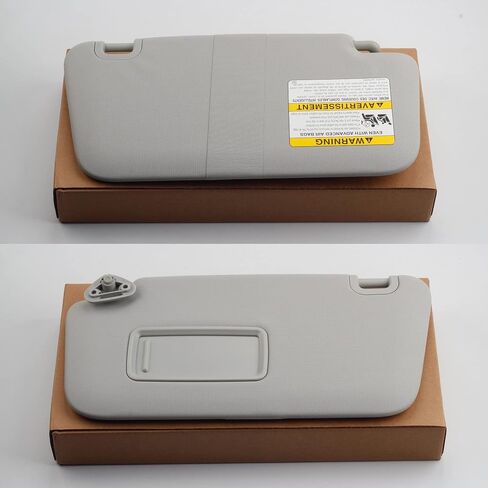 Dasbecan Grey Driver Left Side Sun Visor Compatible with Subaru Forester 2009 2010 2011 2012 2013 Replaces# 92011SC033LO in Saudi Arabia