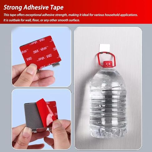 Heavy Duty Mounting Tape, 2Pcs Strong Double Sided Tape Automotive, Waterproof Adhesive Foam Tape for Outdoor Indoor, Picture Hanging Strips Sticky Tape for Wall, Crafts, Temperature Resistant in Kuwait