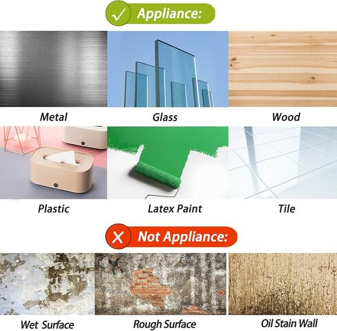 Heavy Duty Mounting Tape, 2Pcs Strong Double Sided Tape Automotive, Waterproof Adhesive Foam Tape for Outdoor Indoor, Picture Hanging Strips Sticky Tape for Wall, Crafts, Temperature Resistant in Kuwait