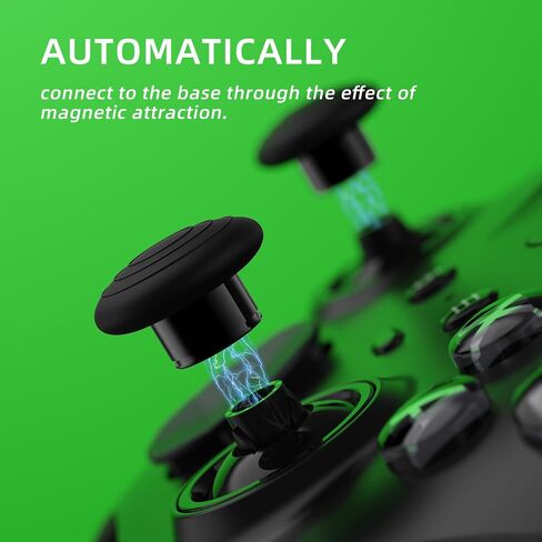 عصا تحكم معدنية 13 في 1 من eXtremeRate لوحدة تحكم Xbox One Elite Series 2، وعصا تحكم معدنية وأداة تعديل، وسادات D، ومجاديف لوحدة التحكم الأساسية من سلسلة Elite 2 - معدني قوس قزح هالة أزرق وأرجواني in Saudi Arabia