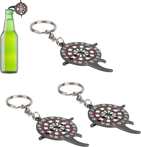 Alomejor 3pcs Multi Purpose Dart Tool, Keychain Dart Wrench Tool with Function of Bottle Opener Key Chain in Saudi Arabia