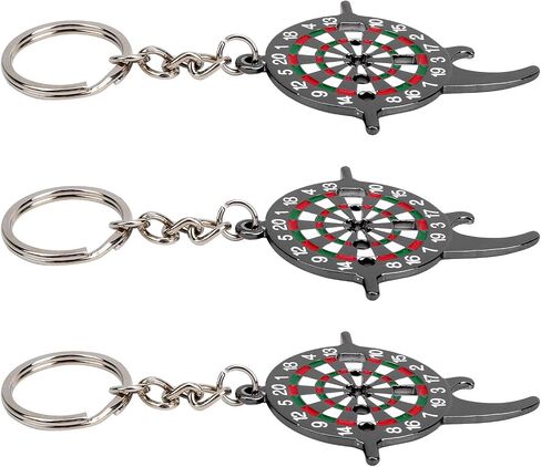 Alomejor 3pcs Multi Purpose Dart Tool, Keychain Dart Wrench Tool with Function of Bottle Opener Key Chain in Saudi Arabia