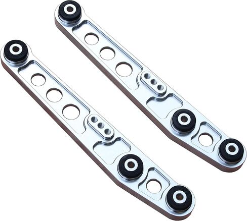 New 2pcs Sliver Al Rear Lower Control Arm Upgrade Performance Replacement Racing Kit fit 1994-2001 Acura Integra / 1992-1995 Honda Civic EG in Saudi Arabia