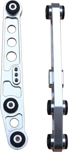 New 2pcs Sliver Al Rear Lower Control Arm Upgrade Performance Replacement Racing Kit fit 1994-2001 Acura Integra / 1992-1995 Honda Civic EG in Saudi Arabia