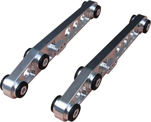 New 2pcs Sliver Al Rear Lower Control Arm Upgrade Performance Replacement Racing Kit fit 1994-2001 Acura Integra / 1992-1995 Honda Civic EG in Saudi Arabia