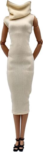 Doll Clothes, 5 Sets Fashion Outfits Autumn Dresses Spring Clothes Sweater Pants Shoes Socks Bag for 29cm Dolls Accessories Baby Gifts (G) in Saudi Arabia