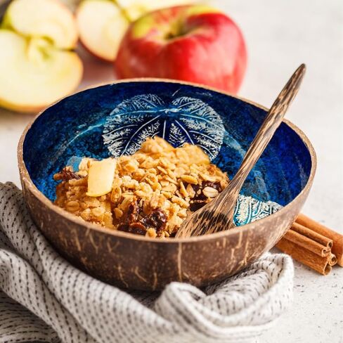 Coconut Bowls, Acai Bowls, Coconut Shell, Shell Bowl, SeaShell Bowl, Acai Bowl Blender, Coco Bowl, Coconut Bowls For Smoothies, Decorative Bowl, Candy Bowl For Office (Leaf Bowl) in Saudi Arabia