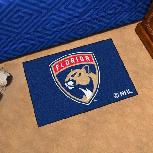 سجادة FANMATS 10538 Florida Panthers Ulti-Mat - 5 قدم. × 8 قدم. | سجادة منطقة المعجبين الرياضية، سجادة ديكور المنزل وسجادة الخياطة in Saudi Arabia