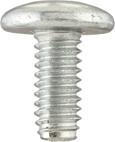 Small Parts 0806RTT Steel Thread Rolling Screw for Metal, Zinc Plated, Truss Head, Star Drive, #8-32 Thread Size, 3/8" Length (Pack of 100) in Saudi Arabia