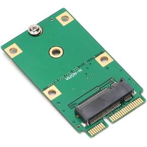 محول بطاقة المحول لـ M.2 NGFF إلى mSATA SSD - لـ 2230/2242 SSD، لوحة PCB مع فتحات تثبيت لترقيات الكمبيوتر المحمول وسطح المكتب in Kuwait