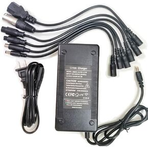 54.6V 3A Fast Charger Universal 48V Battery for Tuttio Soleil01/ Soleil 01 Electric, AMYET EB26 V9 G60, iScooter IX3 IX4 IX5S, Lectric XP, Ecotric Hiboy Gotrax Rad Power HeyBik-e Evercross VIVI in Kuwait