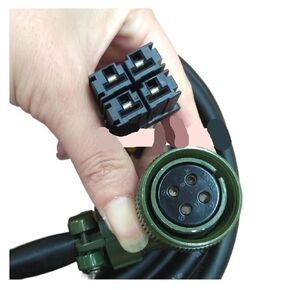 Servo Motor Power Line 18-10S Power Plug-in D-5 4-core Cable(10m) in Kuwait