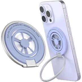 حامل حلقة هاتف مغناطيسي لـ MagSafe، مقبض هاتف بعجلة الحظ، حامل هاتف مغناطيسي مزدوج الجوانب لهاتف iPhone / Mag، مسند جمالي من Morandi لملحقات تخفيف التوتر أثناء السفر في صالة الألعاب الرياضية in Kuwait
