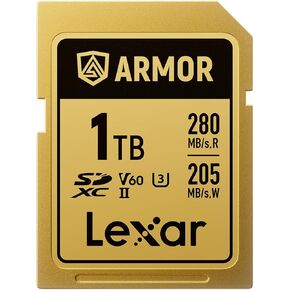 Lexar Armor Gold 1TB UHS-II V60 SDXC Memory Card in Kuwait