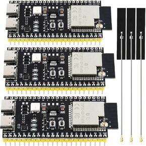 3 قطعة لوحة تطوير ESP32-S3 مع هوائيات خارجية، ثنائي النواة N16R8، منافذ من النوع C، شريحة 44Pin CH343P، ESP32 S3 Devkit لـ Arduino in Kuwait