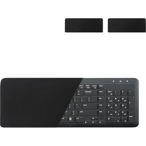2-Pack Keyboard Dust Cover for 104/108 Full-Size Keyboards - Black Lycra Fabric, Stretchy & Soft in Saudi Arabia