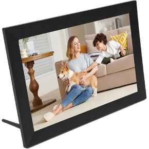 Yunseity 13.3 Inch Digital Picture Frame, WiFi Smart Photo Frame with 32GB Storage LCD Touchscreen Auto Rotate, for APP Home Office (US Plug) in Kuwait