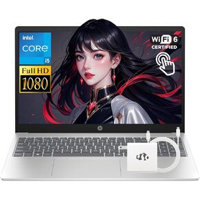 HP 15.6" FHD Touchscreen Laptop, 10-Core Intel i5-1334U(Beat i7-1255U Up to 4.6GHz) 16GB RAM 1TB SSD, Win 11 WiFi6 Bluetooth5.4 Webcam Laptops-Computer for Business Gaming w/GM Accessory in Kuwait