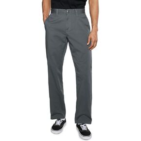 Volcom Men's Frickin Modern Fit Stretch Chino Pant, Black 1, 30W x 32L in Kuwait